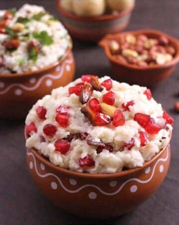 Dahi Poha - 2 ways Sweet and Spicy | Curd Poha