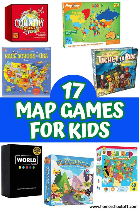 17 Best Map Games for Kids (USA & World Geography)