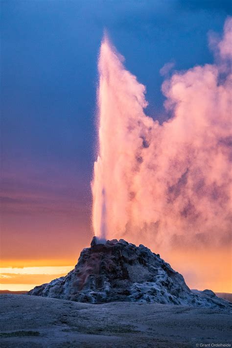 White Dome Geyser | Yellowstone National Park, Wyoming | Grant Ordelheide Photography