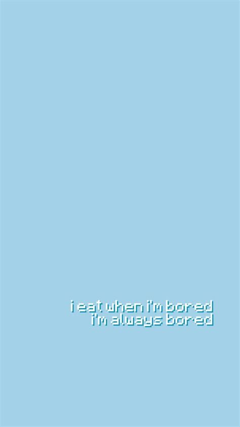 Light Blue Aesthetic Wallpaper for Mobile Free Download