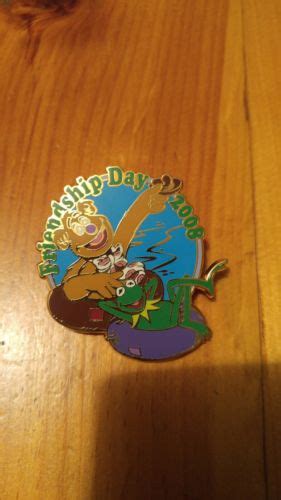 Disney Muppets Kermit a and Fozzie friendship day pin LE 250 -- Antique Price Guide Details Page