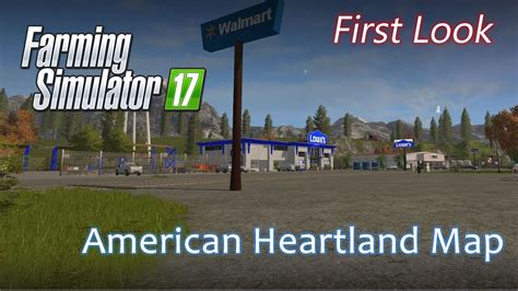 The American Heartland Map - First Look - Farming Simulator 17 - YouTube