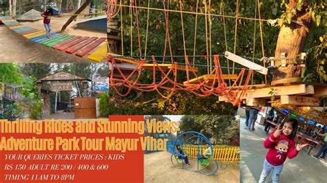 EOD adventure park mayur vihar ticket price , timings related all information | Delhi tourist ...