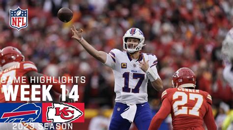 Buffalo Bills vs. Kansas City Chiefs | 2023 Week 14 Game Highlights - YouTube