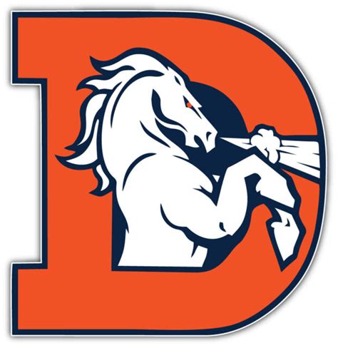 Denver Broncos NFL Sport Letter Car Bumper Sticker Decal "SIZES" | eBay