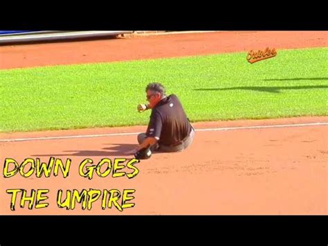 Odd Umpire Injuries - YouTube