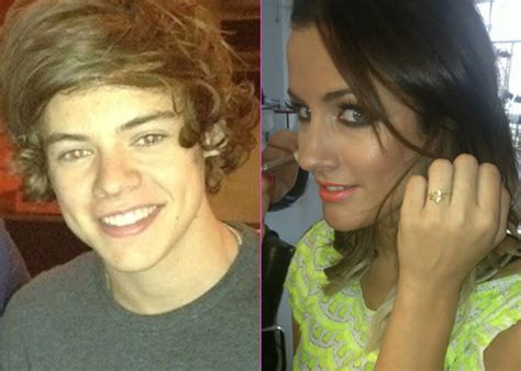 One Direction’s Harry Styles and Caroline Flack back on?