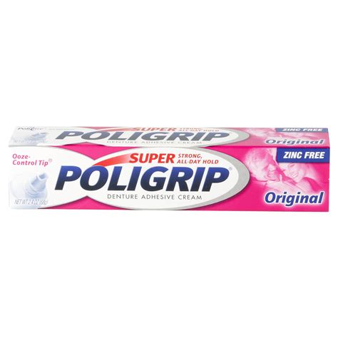 Super Poligrip Original Denture Adhesive | AvaCare Medical