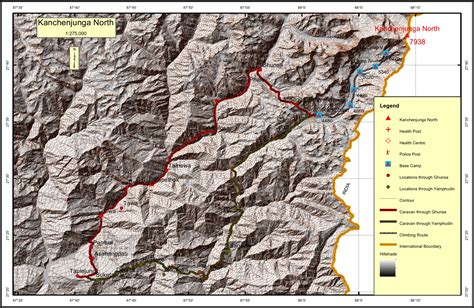 Kanchenjunga National Park Map