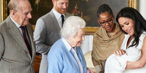 See Queen Elizabeth & Prince Philip with Archie Harrison Mountbatten ...