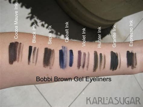 Bobbi Brown Gel Eyeliner, Swatches, Photos, Reviews | Beauty | Pinterest | Photos, Brown and Colors