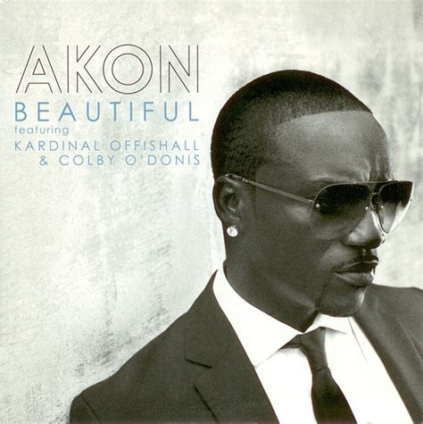 Akon Featuring Kardinal Offishall & Colby O'Donis - Beautiful (2009, CD ...