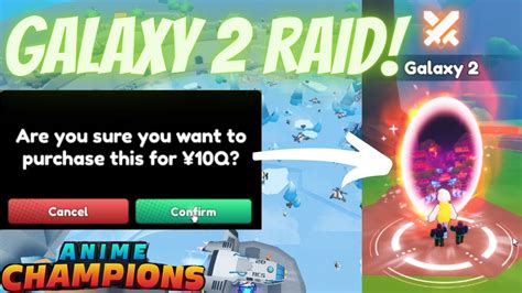 NEW galaxy 2 RAID IN 5 MINUTES! | Anime Champions - YouTube