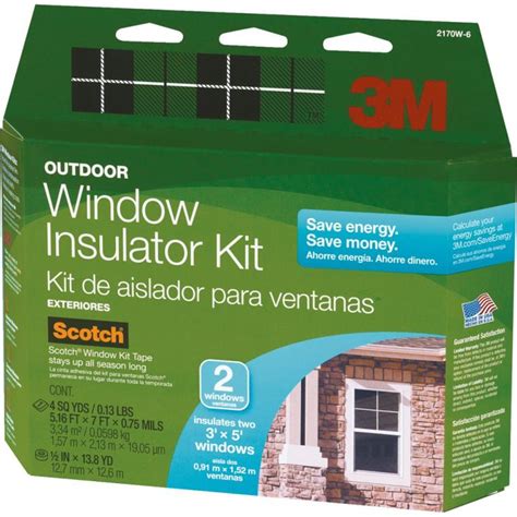 3M 2170W-6 3M Outside Window Insulator Kit - Family Hardware