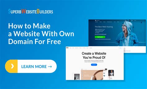 How to Make a Website With Your Own Domain For Free