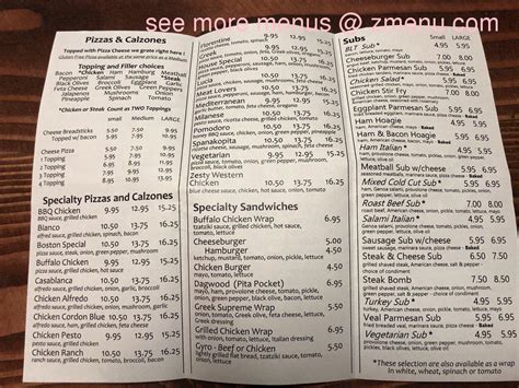 Online Menu of Newport House of Pizza Restaurant, Newport, Maine, 04953 - Zmenu