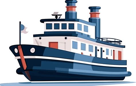 Ferry Boat illustration AI Generative 31425375 PNG