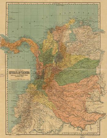 Columbia's Geography | Map, Features & Parts | Study.com