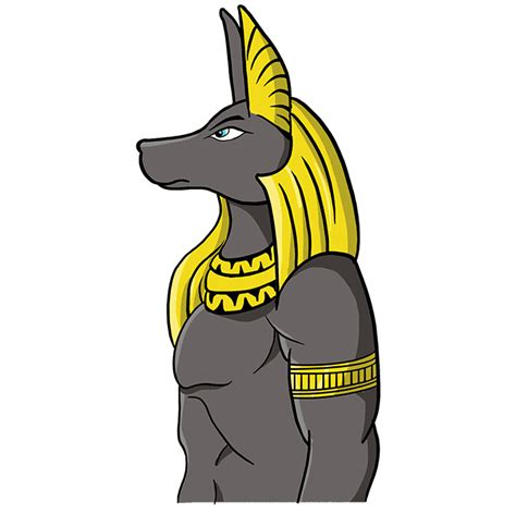 Egyptian Gods Anubis Drawing