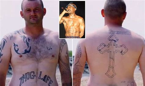 Dad ashamed of copying Tupac's 'Thug life' and 'F*** the world' tattoos ...