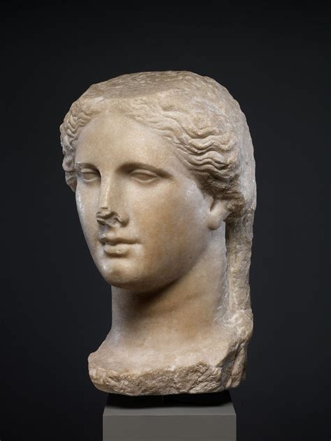 Marble head of a Ptolemaic queen | Greek | Hellenistic | The ...