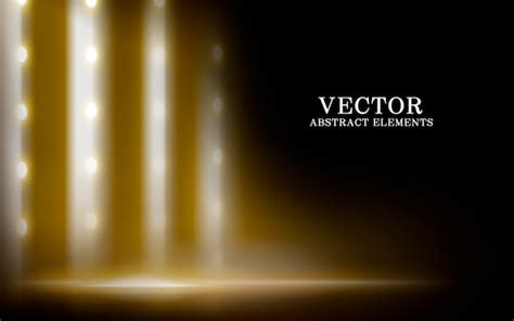 Premium Vector | Lighted stage effect