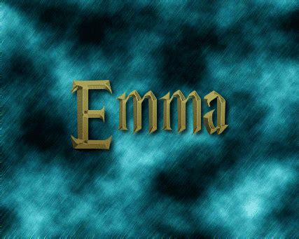 Emma Logo | Free Name Design Tool from Flaming Text