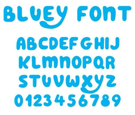 Bluey Font FREE download - Fontz.Co