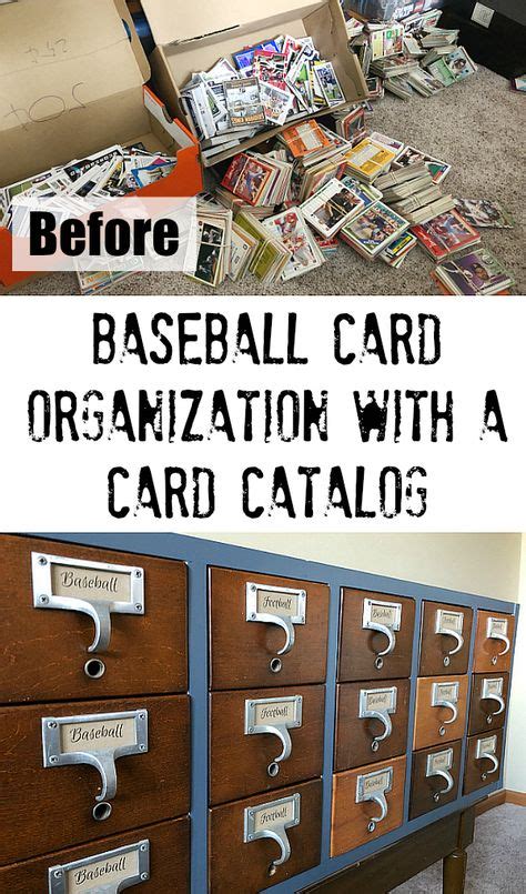 9 Baseball Card/Stuff Storage-Display Ideas in 2021 | baseball card displays, sports cards ...