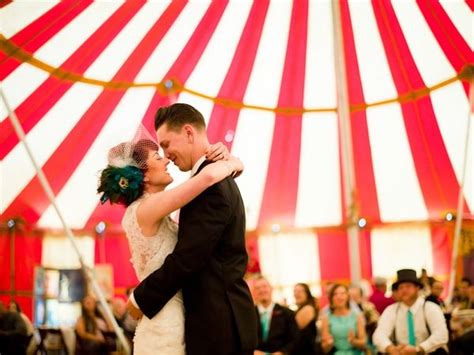 53 - A Circus Wedding in California | Circus wedding, Wedding first dance, Vintage circus