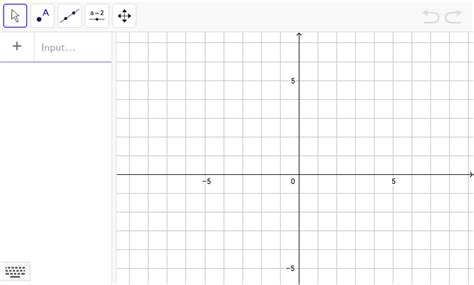 Graphing Tool – GeoGebra