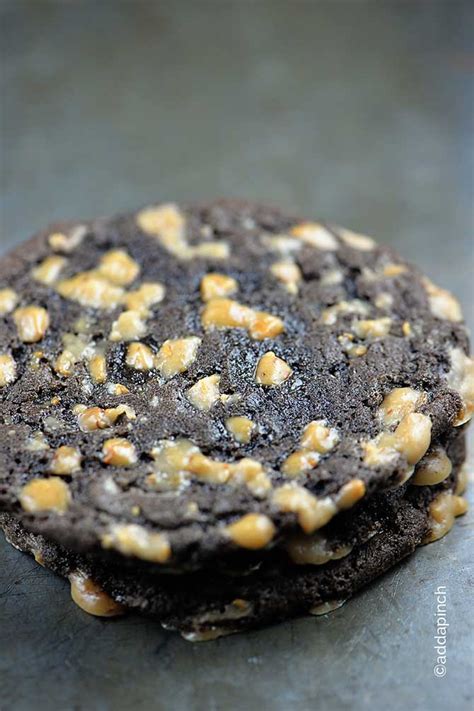 Chocolate Toffee Crunch Cookies Recipe - Add a Pinch