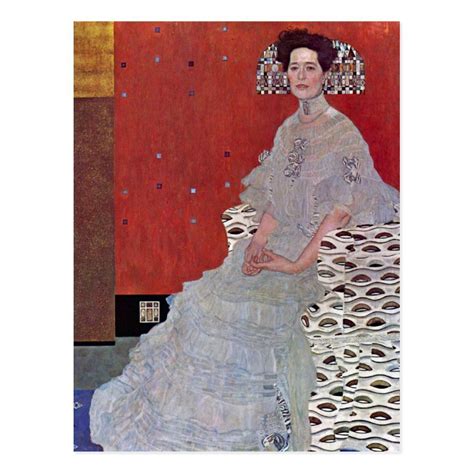 Fritza Reidler Klimt by Gustav Klimt Postcard | Zazzle.com in 2021 | Gustav klimt, Klimt, Gustav ...