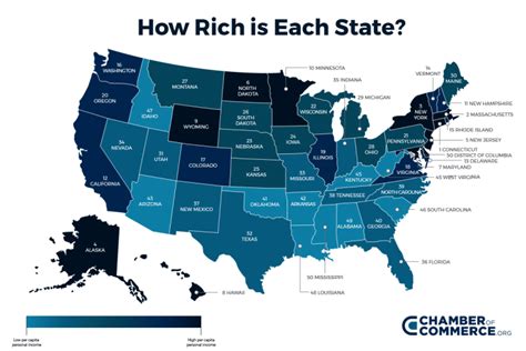 Richest States In America 2024 - Dayle Erminie