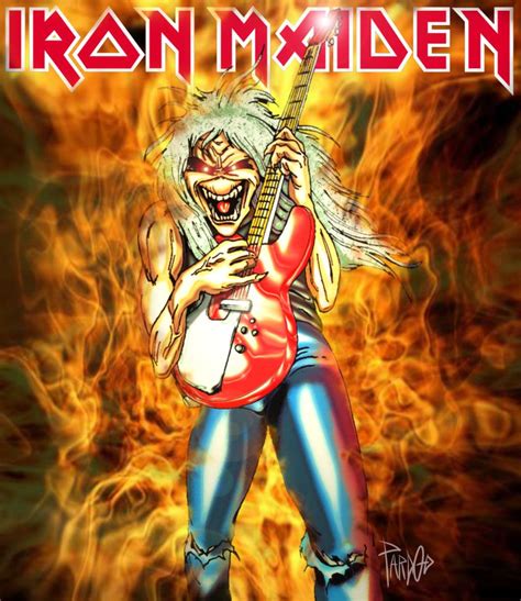 EDDIE GUITAR | Iron maiden posters, Iron maiden eddie, Iron maiden mascot