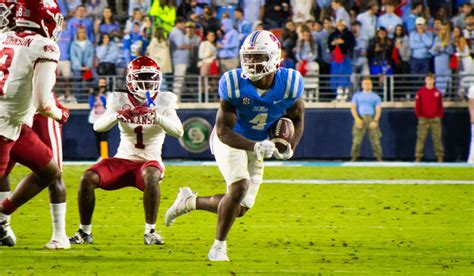 Ole Miss Rebels RB Quinshon Judkins Talks Bye Week, Preparation vs ...