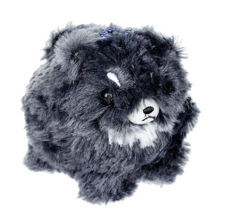 Amuse Plush Stuffed Animal Keychain Black Pomeranian 4" | Walmart Canada