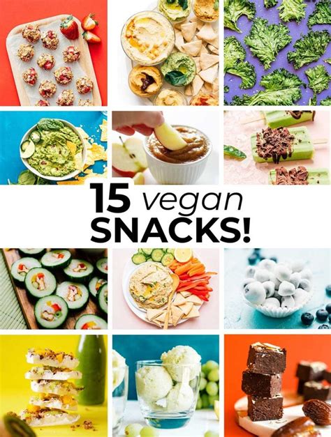 15 Easy Vegan Snack Recipes You'll LOVE | Live Eat Learn