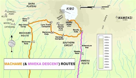 Machame Route itinerary - Climb Mount Kilimanjaro