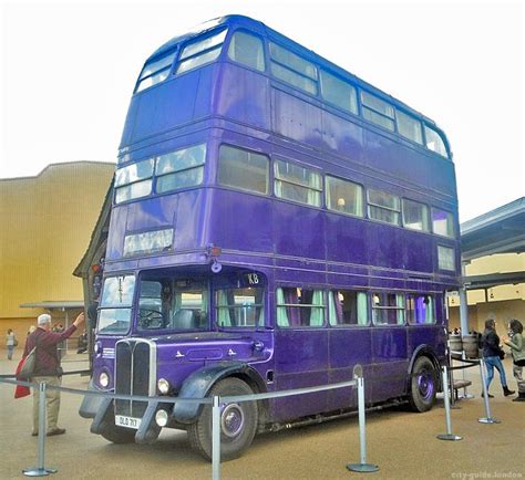 Harry Potter's Knight Bus at Warner Bros Studios | Warner bros studio tour, Kids attractions ...