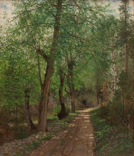 Oscar Torna «Landskap fran Bergvik», 1889 | Oil on canvas; 9… | Flickr