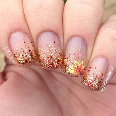 35 coole Nageldesigns zum Ausprobieren Diesen Herbst | Herbstliches ...