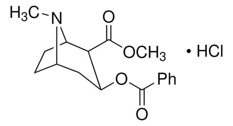 Cocaine hydrochloride - Ecgonine methyl ester benzoate hydrochloride