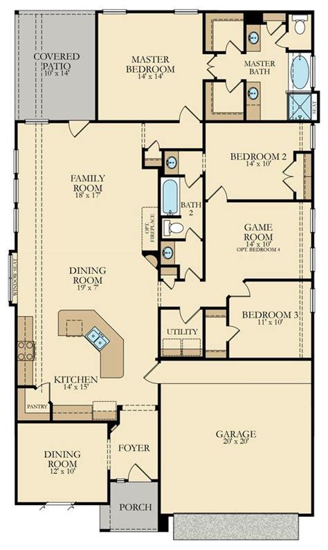 Lennar 2 Story Floor Plans - floorplans.click