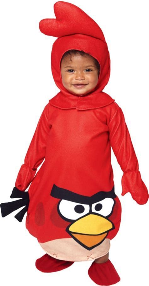 Baby Red Angry Birds Costume - Party City | Party city costumes, Angry birds costumes, Red angry ...