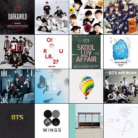 bts albums | Bts Mega Colección Música Todos Sus Álbumes Y Más ...