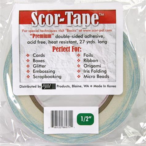 Scor Tape - 1/2 inch | scrapncreate