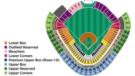 Chicago White Sox Stadium Seating Map | Elcho Table