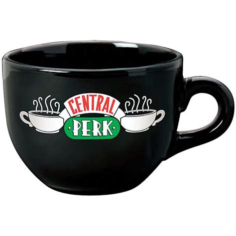 New Black 650ML Friends TV Show Series Central Perk Coffee Time Ceramic ...