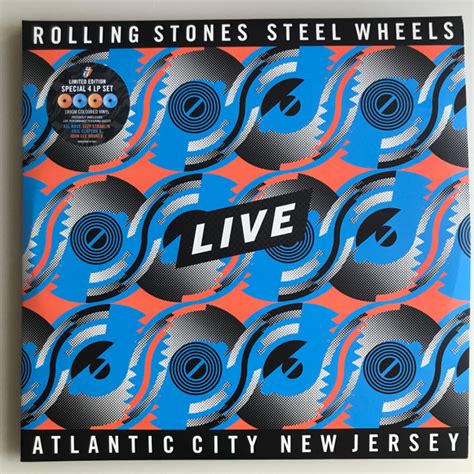 The Rolling Stones – Steel Wheels Live Atlantic City New Jersey – 4 x Vinyl (180 Gram, Limited ...